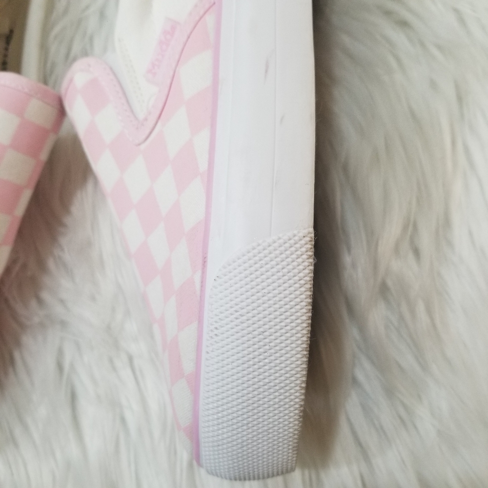 COPY - MUDD Slip-On Sneakers Color White And Pink SIZE 8...!!! - Picture 11 of 17